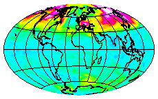 Ozone Field of 14 February 2005