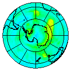 Ozone Field of 16 February 2005