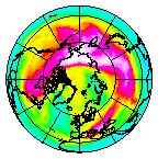 Ozone Field of 18 February 2005