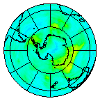 Ozone Field of 18 February 2005