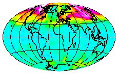 Ozone Field of 19 February 2005