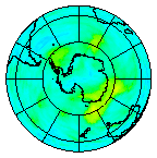 Ozone Field of 19 February 2005