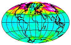 Ozone Field of 20 February 2005
