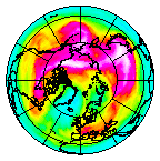 Ozone Field of 20 February 2005