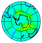 Ozone Field of 21 February 2005