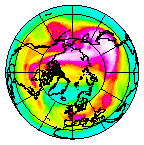Ozone Field of 22 February 2005