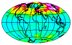 Ozone Field of 23 February 2005