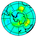 Ozone Field of 24 February 2005