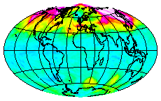 Ozone Field of 26 February 2005