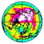 Ozone Field of 26 February 2005