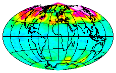 Ozone Field of 27 February 2005