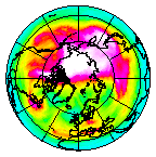 Ozone Field of 27 February 2005