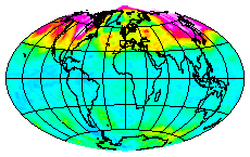 Ozone Field of 01 March 2005