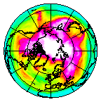 Ozone Field of 14 March 2005