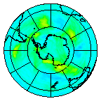 Ozone Field of 14 March 2005