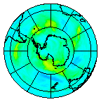 Ozone Field of 15 March 2005