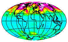 Ozone Field of 17 March 2005