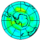 Ozone Field of 18 March 2005