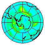 Ozone Field of 19 March 2005