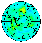 Ozone Field of 20 March 2005