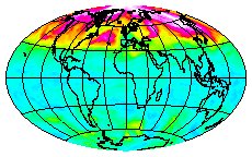 Ozone Field of 21 March 2005