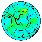 Ozone Field of 21 March 2005