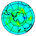 Ozone Field of 22 March 2005