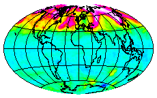 Ozone Field of 23 March 2005