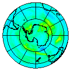 Ozone Field of 24 March 2005