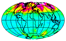 Ozone Field of 27 March 2005