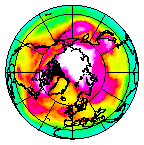 Ozone Field of 28 March 2005