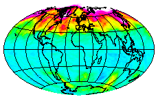Ozone Field of 29 March 2005