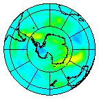 Ozone Field of 29 March 2005