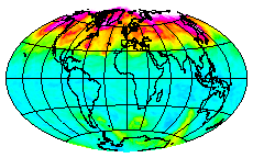 Ozone Field of 30 March 2005