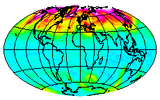Ozone Field of 31 March 2005