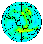 Ozone Field of 31 March 2005