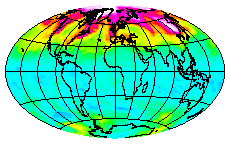 Ozone Field of 14 April 2005