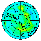 Ozone Field of 17 April 2005