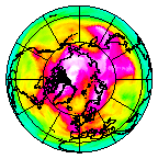 Ozone Field of 18 April 2005