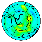 Ozone Field of 18 April 2005