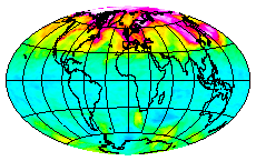 Ozone Field of 19 April 2005