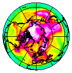 Ozone Field of 19 April 2005