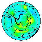 Ozone Field of 19 April 2005