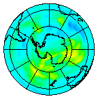 Ozone Field of 20 April 2005