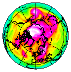 Ozone Field of 21 April 2005