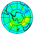 Ozone Field of 21 April 2005
