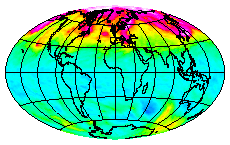 Ozone Field of 22 April 2005