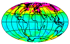 Ozone Field of 23 April 2005