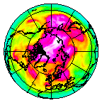 Ozone Field of 24 April 2005