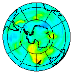 Ozone Field of 24 April 2005
